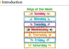 Webquest: Days of the week | Recurso educativo 33916