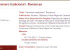 Cancionero tradicional I. Romances | Recurso educativo 36975