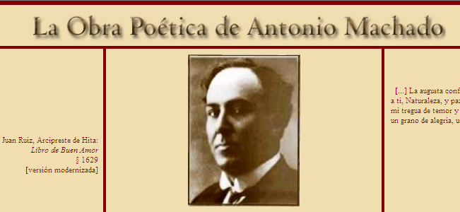 La obra poética de Antonio Machado | Recurso educativo 37005