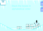 Ice cube alphabet | Recurso educativo 41274