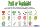 Fruit or vegetable? | Recurso educativo 42324