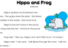 Hippo and frog | Recurso educativo 42801