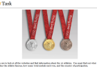 Webquest: Olympic athletes | Recurso educativo 43028