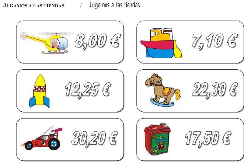 Ficha: Jugamos a las compras | Recurso educativo 47897