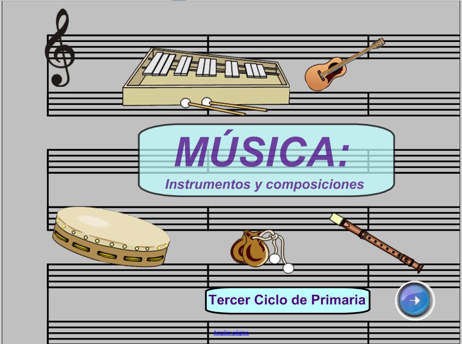 Música: Instrumentos y composiciones. | Recurso educativo 48826