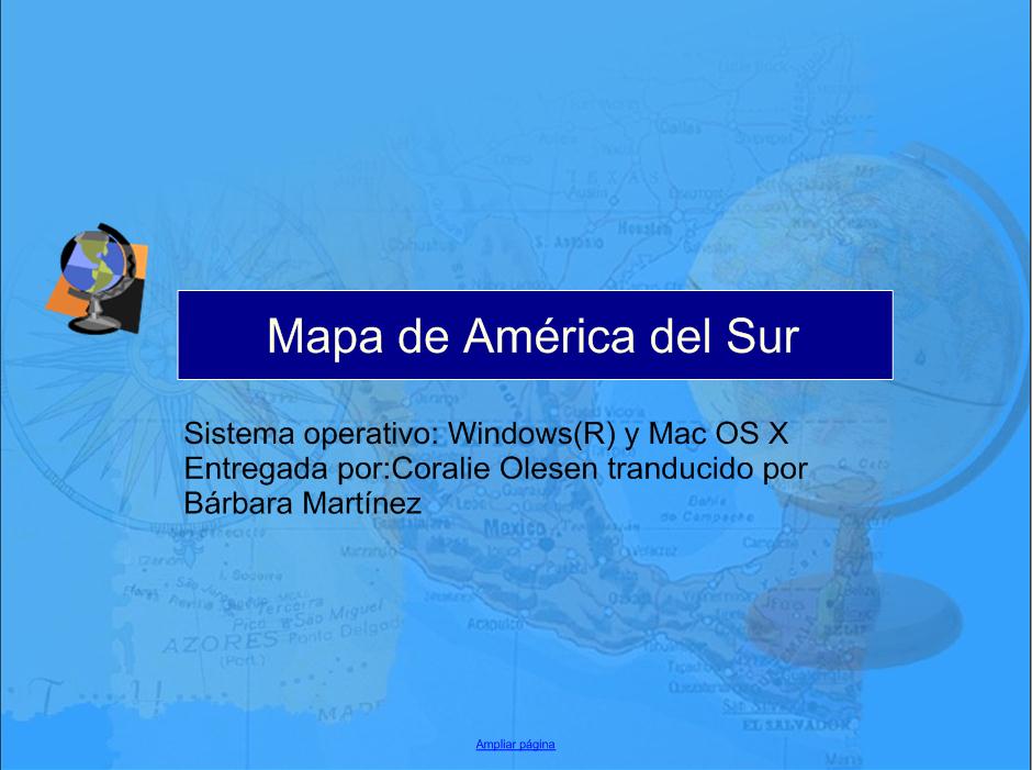 Mapa de América de Sur | Recurso educativo 48965