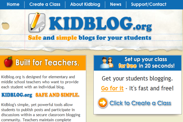 Website: Kidblog.org | Recurso educativo 49315
