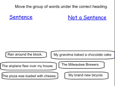 Sentences | Recurso educativo 50252