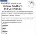 Cultural traditions and ceremonies | Recurso educativo 54545