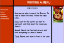 Webquest: Writing a menu | Recurso educativo 10940