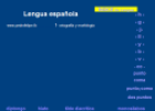 Lengua española | Recurso educativo 24293