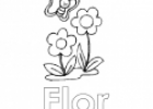 Rellenar letras: Flor | Recurso educativo 25011