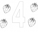 4 fresas | Recurso educativo 25908