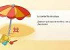 La sombrilla de playa | Recurso educativo 6111