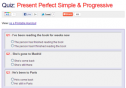 Quiz: Present perfect simple and progressive | Recurso educativo 62232