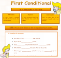 First conditional | Recurso educativo 63416