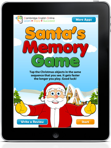Santa's memory game | Recurso educativo 65529