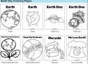 Earth day colouring pages | Recurso educativo 70048