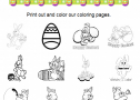 Easter colouring pages | Recurso educativo 71082