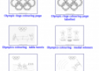 Olympics colouring pages | Recurso educativo 75446