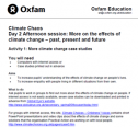 More climate change case studies | Recurso educativo 78523