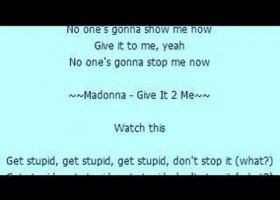 Completa los huecos de la canción Give It 2 Me de Madonna | Recurso educativo 122323