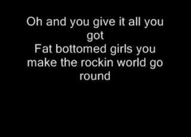 Fill in the gaps con la canción Fat Bottomed Girls de Queen | Recurso educativo 123012