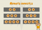 Juego de trabajar la memoria numérica para desarrollar la memoria en niños de 7 a 8 años : 03 | Recurso educativo 404873