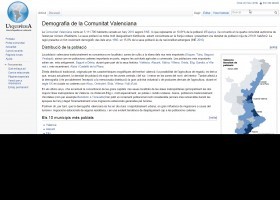 Demografia de la Comunitat Valenciana | Recurso educativo 685441