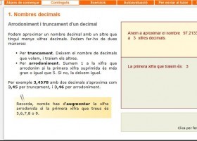 Arrodoniment i truncament d'un decimal | Recurso educativo 685019