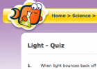 BBC - KS2 Bitesize Science - Light : Quiz | Recurso educativo 726557