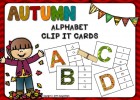 AUTUMN - ALPHABET CLIP IT CARDS | 3ways2teach | Recurso educativo 735743