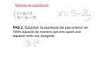 Sistemes d'equacions | Recurso educativo 736321