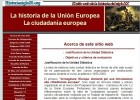 A Historia da Unión Europea e da Cidadanía | Recurso educativo 751551