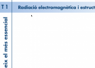 T, 01 Radiació electromagnètica i estructura atòmica molecular | Recurso educativo 755474