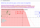 Sistemes d'inequacions lineals de dues incògnites | Recurso educativo 758693