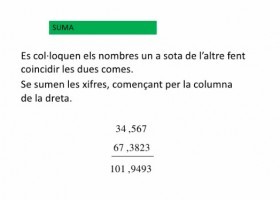 Les operacions amb decimals | Recurso educativo 774816