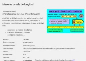 Mesures usuals de longitud | Recurso educativo 776645