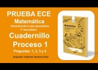 Prueba ECE matemática secundaria ? cuadernillo proceso 1 ? preguntas 1, 2, | Recurso educativo 778935