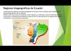 La biogeografía de Ecuador | Recurso educativo 782790