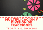 Multiplicación y división de fracciones - Ejercicios resueltos | Recurso educativo 7903193