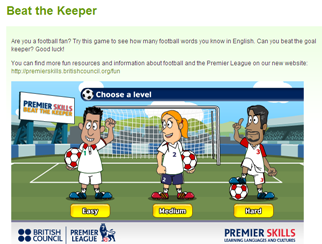 Beat the Keeper | Recurso educativo 47408