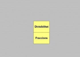 Fraccions, múltiples i divisors | Recurso educativo 772244